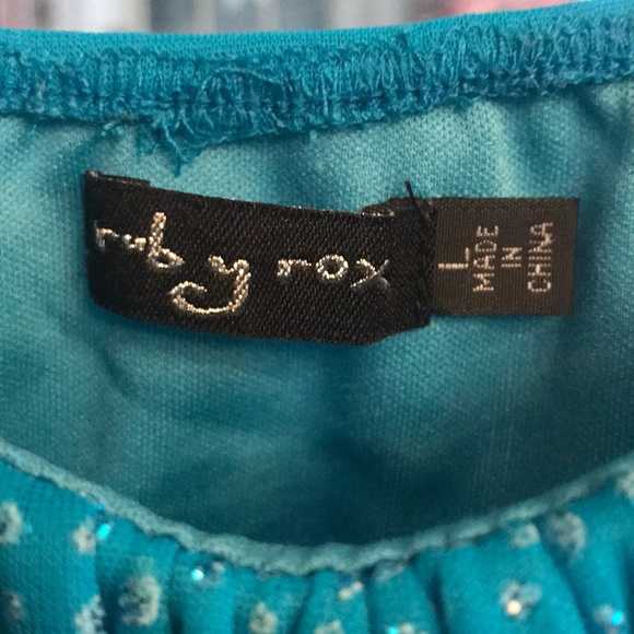 Turquoise blue dress - Picture 4 of 4